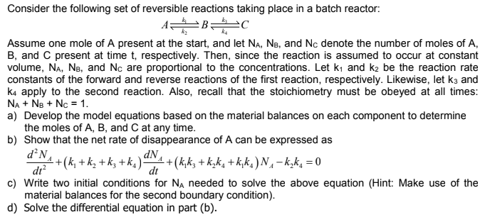 Please Solve All Parts In Detail And Step By Step 1