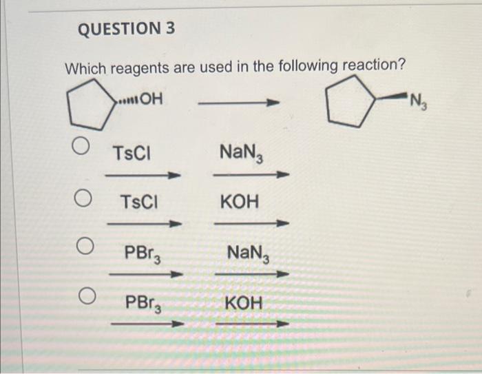 Question 1 Which Agent Is Used In The Following Reaction Oh Yound Ch3 Ch3 O H2cro4 Or Periodinane Periodinane Oh2cr04 4