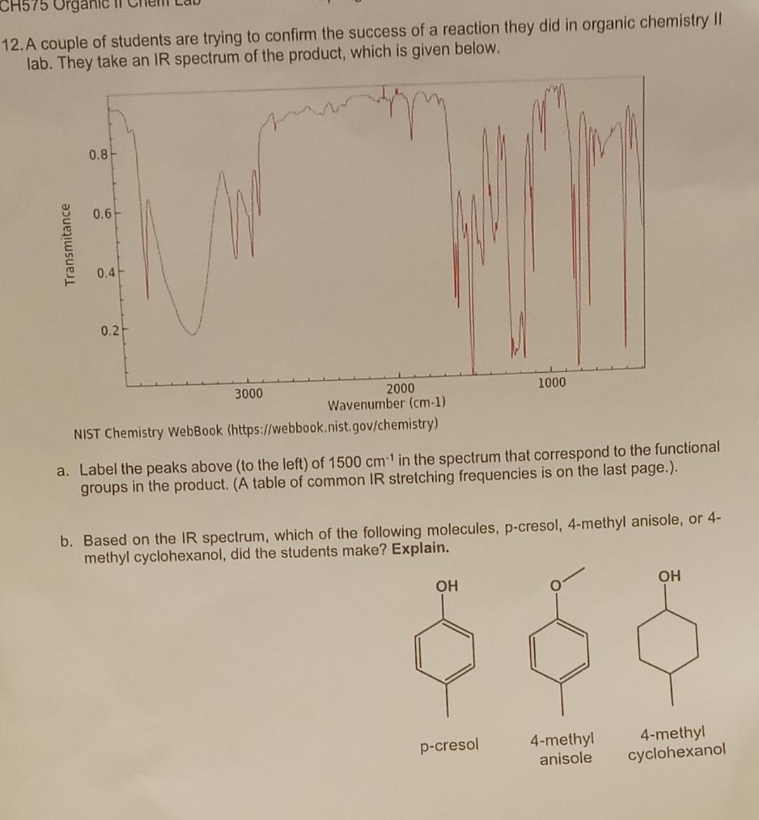 Hello I Need Help With This Question Assingment This Is Organic Chemistry 2 Dont Do One Part And Ignore The Rest Ple 1
