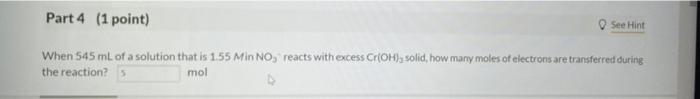 Chapter 17a 05 11 22 59 John Parkestudent Shu Edu See Page 820 03 Question 4 Points Answer The Four Questions Below R 3
