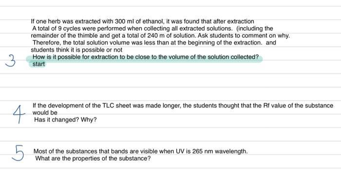 Extraction And Tlc 1 Preparation Of A Mixed Solvent Containing 1 Ml Methanol 4 Ml Hexane And 2 Preparation Of Extract S 2