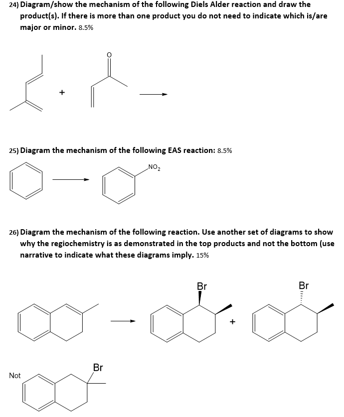 Answer 25 And 26 Correctly And Follow Instruction Of Question Correct Answer Will Receive Likes Note For Each Mechanism 1