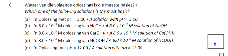 Why Is C Not The Correct Answer Note The Options Are Meant To Say 10 3 1