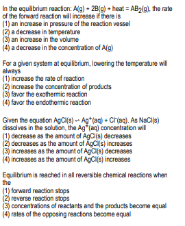 In The Equilibrium Reaction Alg 2b 9 Heat Ab2 9 The Rate Of The Forward Reaction Will Increase If There Is 1 1