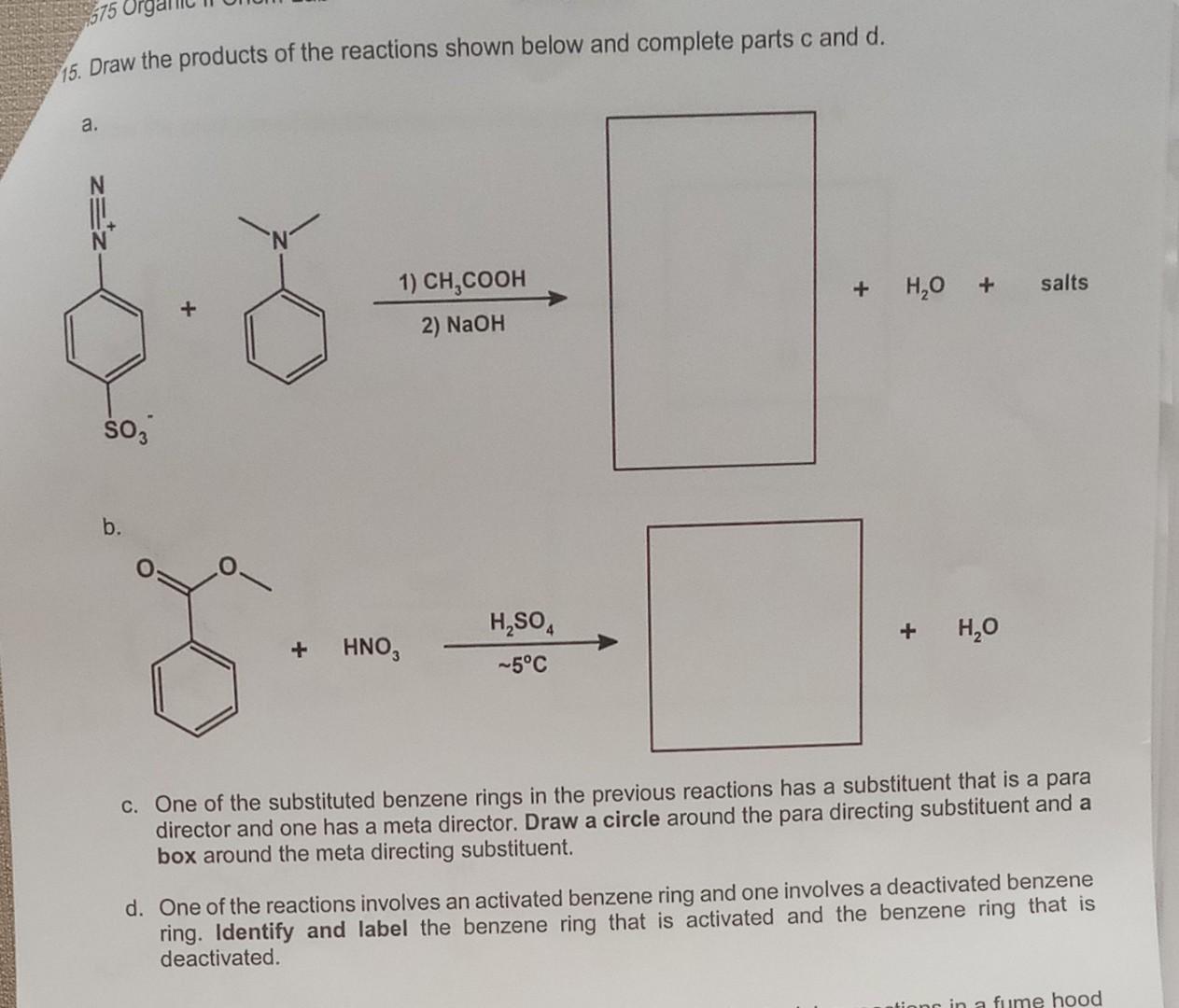 Hello I Need Help With This Questions Assingment This Is Organic Chemistry 2 Please Help Me 1