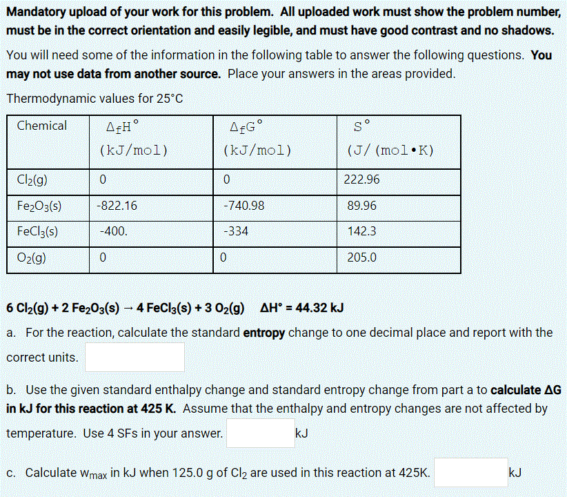 Mandatory Upload Of Your Work For This Problem All Uploaded Work Must Show The Problem Number Must Be In The Correct O 1