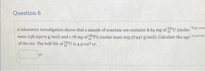Question 4 Type Pa Gaseous Radon 222 Forms In Soil As It Rises From The Soil It Can Be Trapped In Basements Below Ho 2