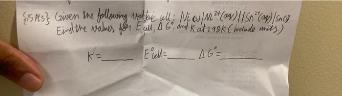Rs Pes Ziven The Following Wolke Su Ni 09 02 Ov Spcom Sncy Eind The Values For Ecell A6 And Kat 298k Relude 1