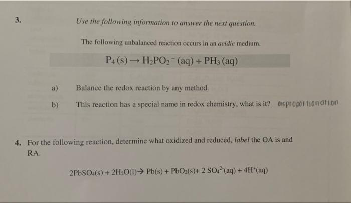 2 Consider The Following Information 2 Ru Aq Fe Aq No Spontaneous Redox Reaction Ru Aq Ni S Ru S 2