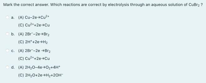 Choose The Correct Reactions For The Anodic And Cathodic Processes Of A Galvanic Cell Composed Of Manganese And Copper 3