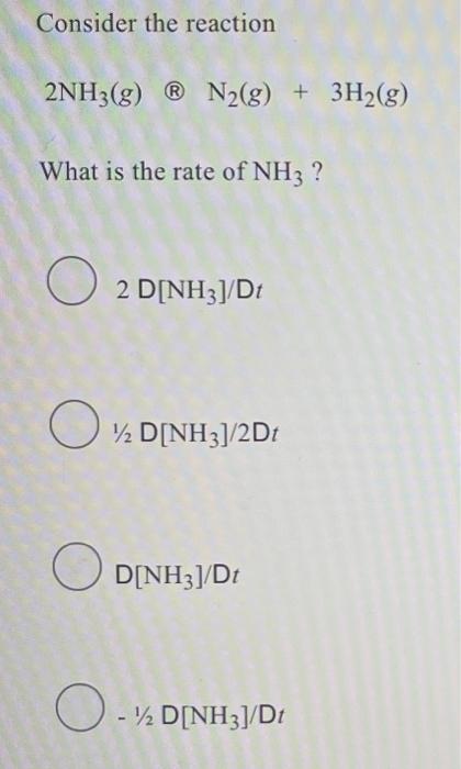Which Of The Following Will Be Diamagnetic O Mn2 Oscut O C 3 O Ni2 Consider The Reaction 2nh3 G N2 G 3h2 G 2