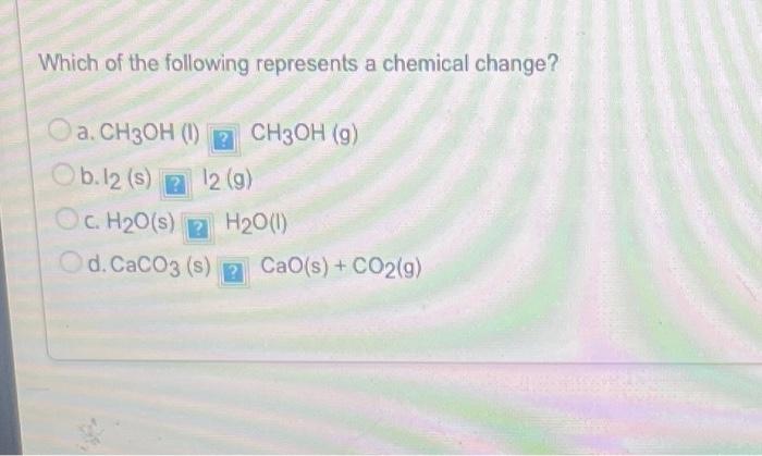 What Is The Classification Of The Substance In The Figure A Compound B Element C Heterogeneous Mixture D Homogeneou 2