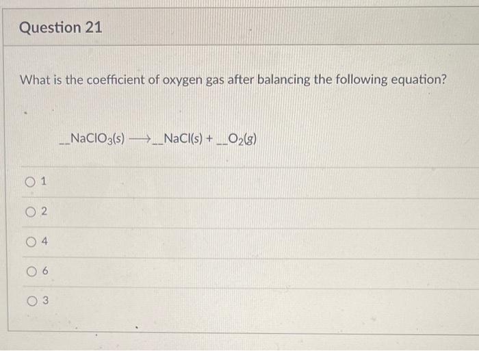 Question 20 What Type Of Chemical Reaction Is Illustrated In The Following Example Zn S Hcl Aq Zncl2 Aq H2 8 2