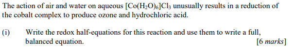 Inorganic Chemistry 1