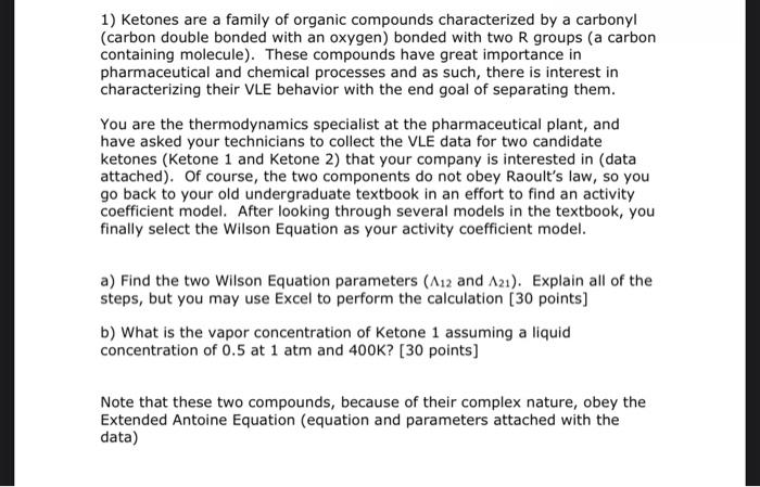 1 Ketones Are A Family Of Organic Compounds Characterized By A Carbonyl Carbon Double Bonded With An Oxygen Bonded Wi 1