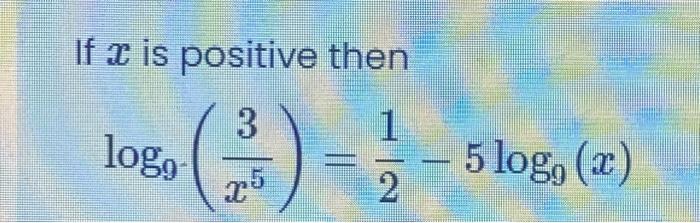 If I Is Positive Then 3 Logo 5 Log 2 R5 2 1