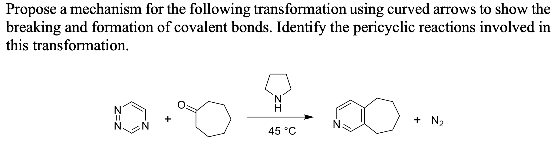 Propose A Mechanism For The Following Transformation Using Curved Arrows To Show The Breaking And Formation Of Covalent 1