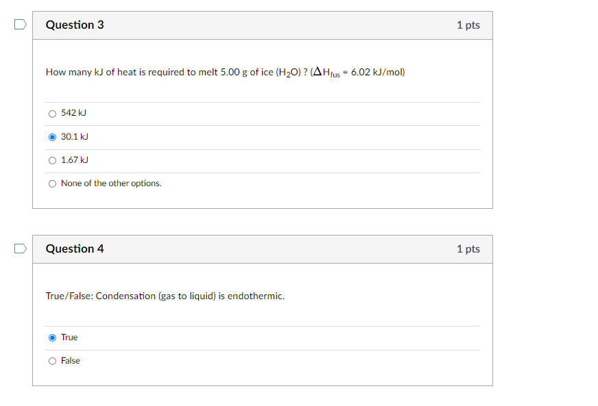 Need Help With Chem Hw 1