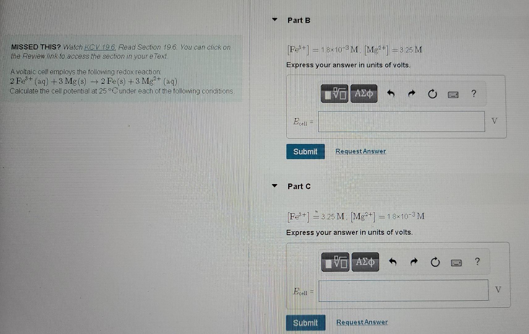 V Part B Missed This Watch Koy 19 6 Read Section 19 6 You Can Click On The Rewew Was To Access The Section In Your E 1