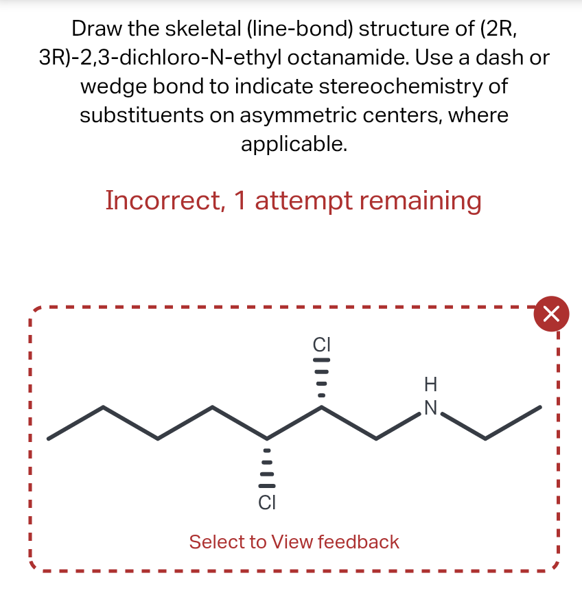 Draw The Skeletal Line Bond Structure Of Z 2 Ethyl N Methylhept 2 Enamide N 1 Select To Edit Draw The Skeletal 3