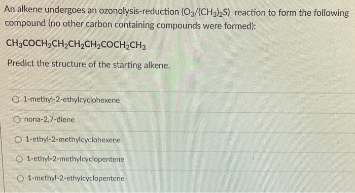 When 1 Methylcyclohexene Is Treated With Hi Roor The Product Will Be O 1 Iodo 2 Methycyclohexane 1 Iodo 1 Methylcycloh 3