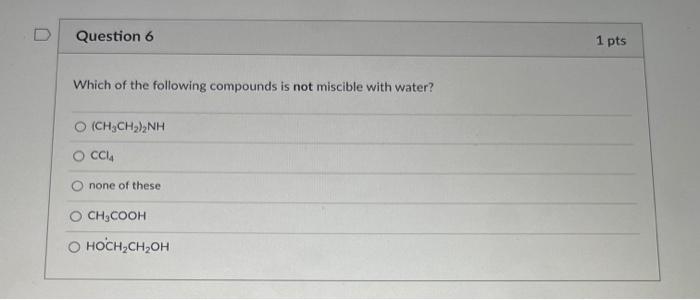 Question 4 1 Pts The Elements Of Group Sa The Nitrogen Family Form Compounds With Hydrogen Having The Boiling Points L 3