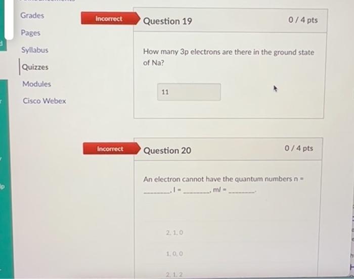 0 4 Pts Incorrect Question 9 A Solution Contains 0 1 M Sr2 Ions And 0 1 M Ag Ions Addition Of An Equal Volume Of A 0 5 2