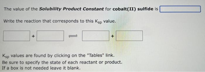 Write The Precipitation Reaction For Cobalt Ii Nitrate In Aqueous Solution Be Sure To Specify The State Of Each Reacta 2