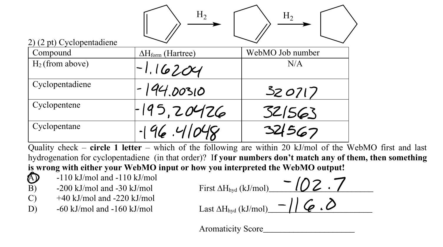 How Do I Calculate Aromaticity Score 1