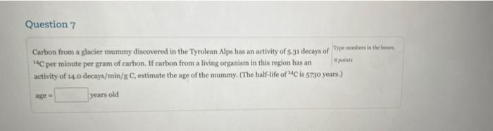 Question 3 Type Numbers In Point One Of The Many Nuclear Fission Reactions 235u Can Undergo Is U M Kr Ba 3n The 2