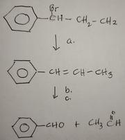 Fill The Letters What Are The Reagents To Be Added To Obtain The Product From The Starting Material 2