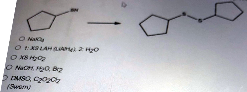 Consider The Following Transformation Which Reagent Would Give You The Indicated Product 1