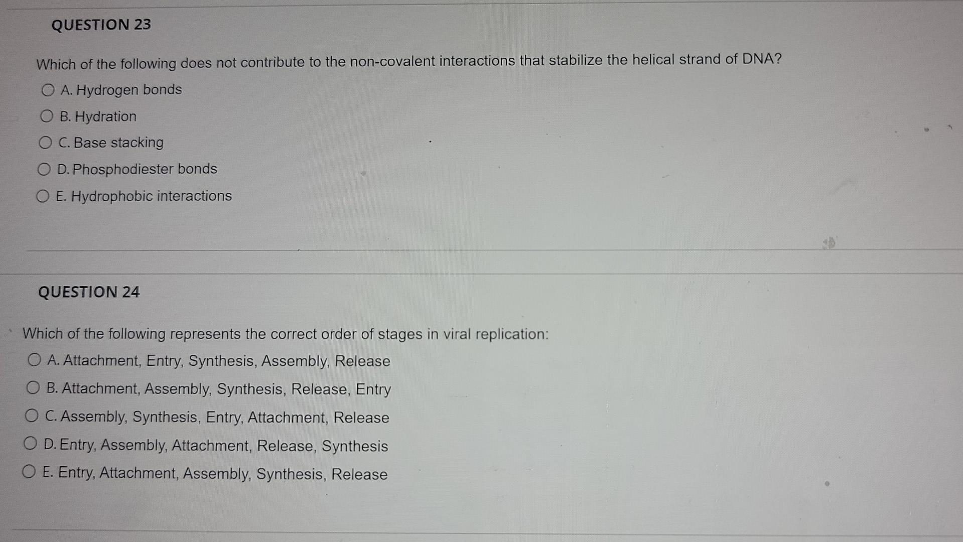 Please Answer All Of The Following Questions I Am In A Jam And Really Need All Of Them Answered 1