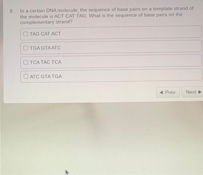 Original Strand Of Dna Cga Ata Tac Cgc Mutated Strand Of The Dna Cga Tat Acc Gca 5 What Type Of Mutatio 3
