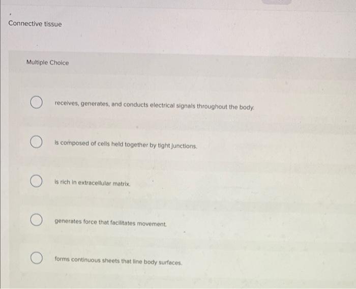 A Physician Discovered A Cancerous Tumor In The Cartilage Of A Patient What Type Of Tumor Is This Multiple Choice Myel 4