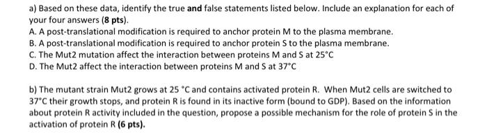 The Anchoring Of Protein R To The Cytosolic Face Of The Plasma Membrane Is Due To A Post Translational Modification Of T 2