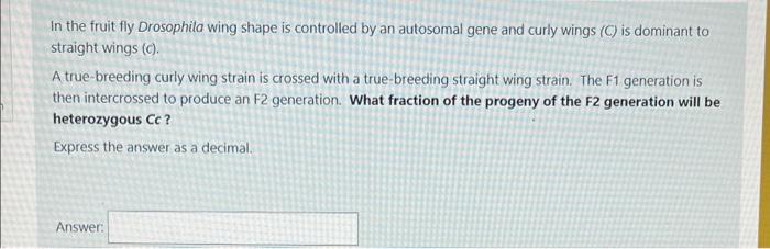 In Guinea Pigs The C Gene Controls Coat Color And Has Multiple Alleles The Known Alleles Are C For Albino For Cream 2