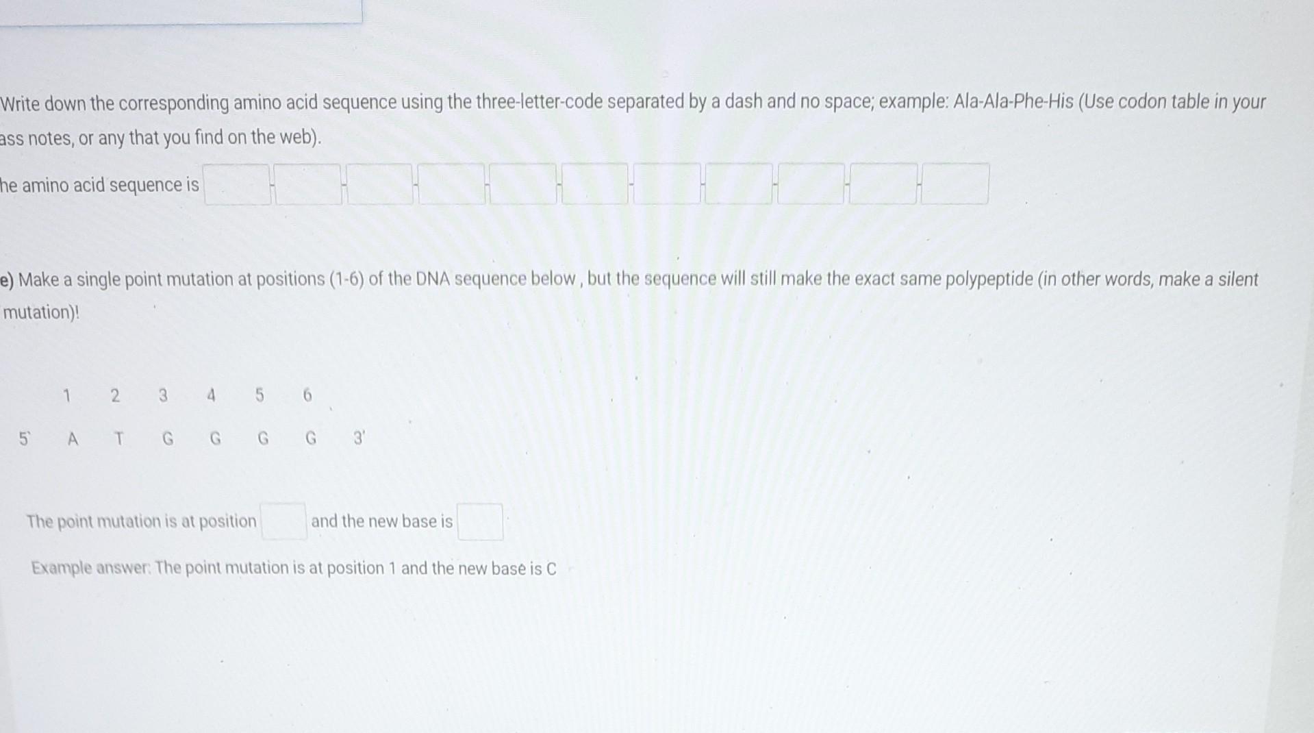 Question 1 Not Yet Answered Marked Out Of 3 00 Flag Question Given The Following Dna Sequence From A Pathogenic Bacteriu 2