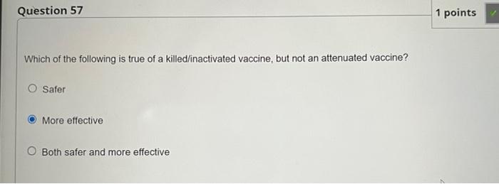 Question 54 1 Points Which Of The Following Immunological Assays Measure T Cell Responses Elisa Western Blot Quantifero 4