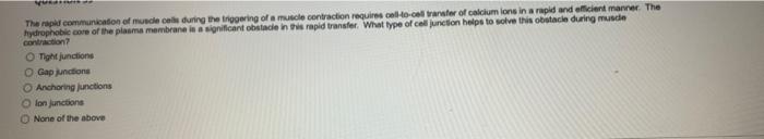 Therapa Communication Of Muscle Ce During The Inggering Of A Muscle Contraction Requires Cool Transfer Of Calcium Ions I 1