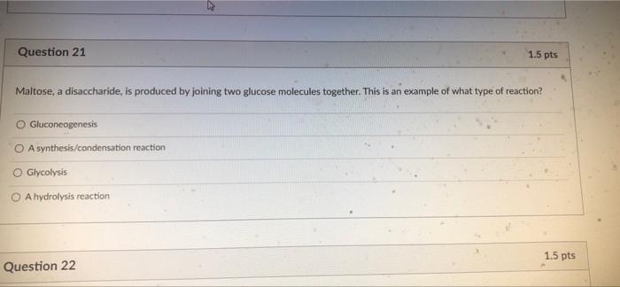Match The Monomer With The Polymer It Builds Amino Acid Polypeptide Monosaccharide Cellulose Nucleotide Rna Question 21 2