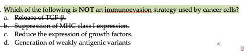 Irradiated Tumor Cells Tumor Cells From A Mouse Were First Killed By Irradiation And Then Injected Into A Mouse Of The S 2