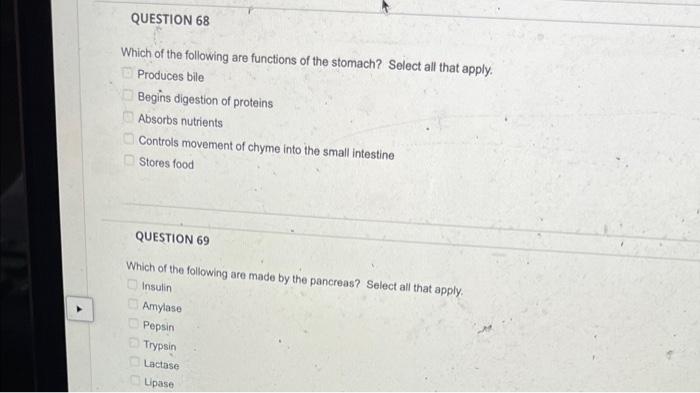 Question 80 Which Structure Is Not A Gland That Contributes To The Fluid Component Of Semen Prostate Gland Seminal Vesi 3