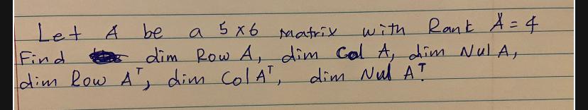 Linear Algebra 1