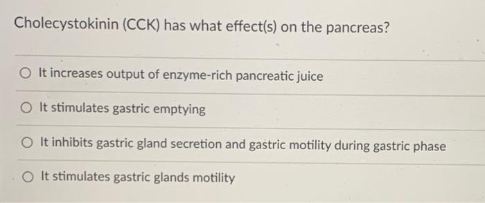 Which Is Not An Exocrine Product Of The Pancreas O Glucagon O Trypsin O Amylase O Bicarbonate Which Hormone Induces S 3
