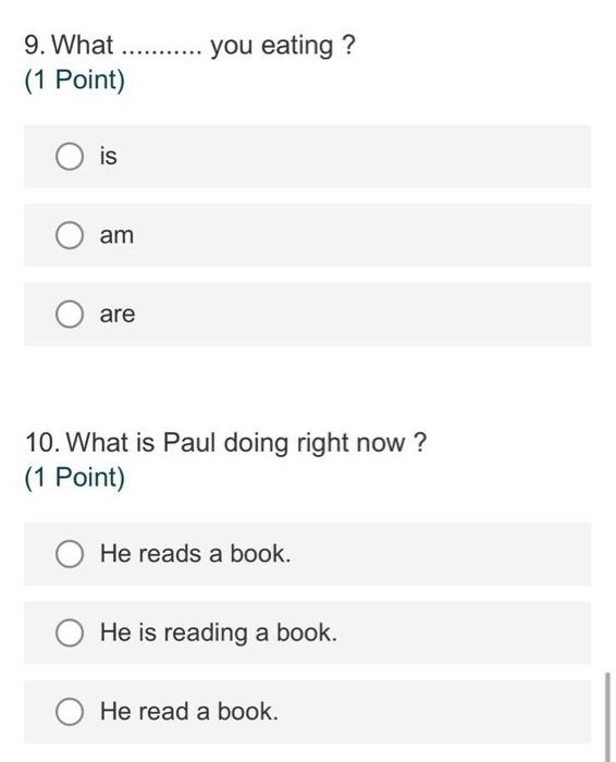 Tony And Mary Study In The Library 1 1 Point Do Does Is 2 Are They Having Dinner In The Kitchen 1 Point No The 5