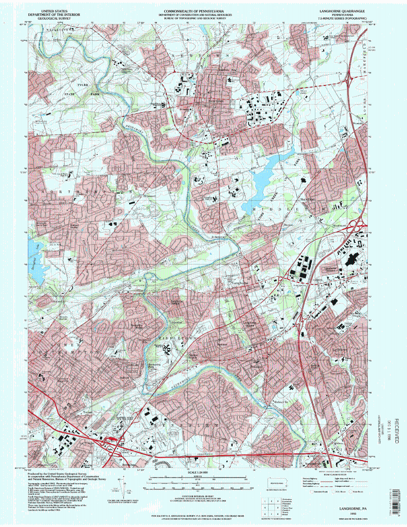 United States Department Of The Interior Ceological Survey Commonwealth Of Pennsylvania Department Of Conseition And Nat 1