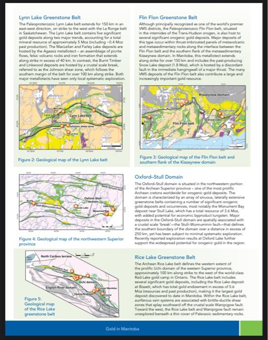 Following The First Discovery In 1890 Gold Mining Has Taken Place Almost Continuously In Manitoba For Over 100 Years Go 2