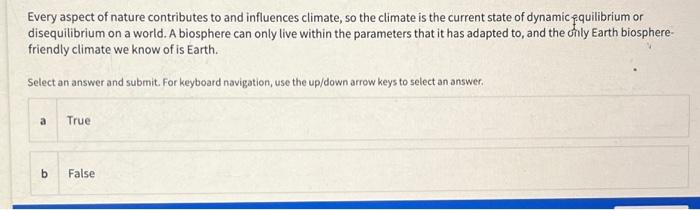 Which One Of The Following Is Not True Of Our Solar System S Planets Select An Answer And Submit For Keyboard Navigati 4