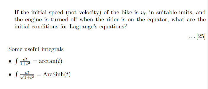 4 A Daring Person Rides A Motorbike Inside A Spherical Cage Of Radius R After A Few Spins Along The Equator The Engine 2